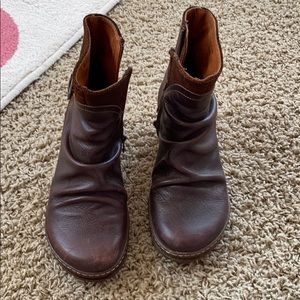 Art brand ankle boots